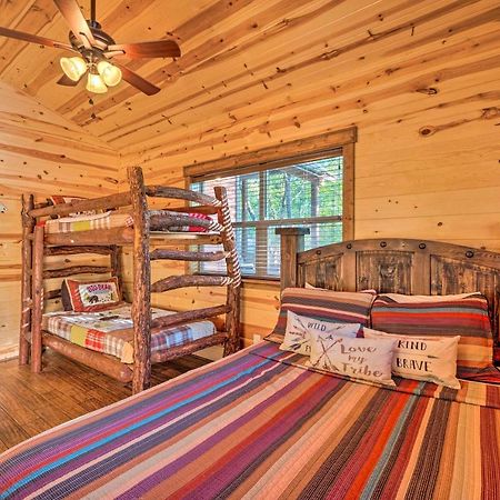Creekside Broken Bow Cabin With Hot Tub And Fire Pit! Stephens Gap Exterior photo