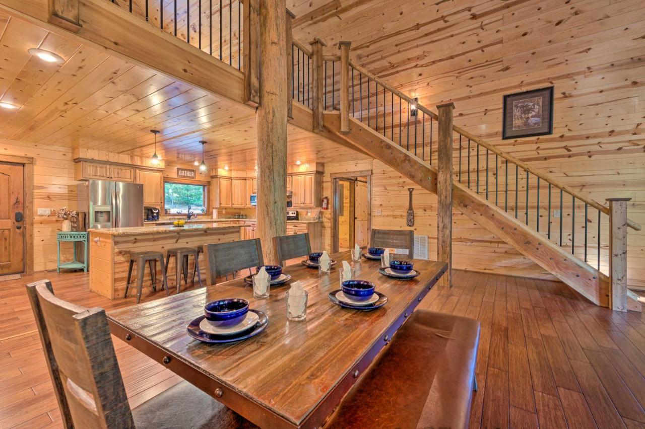 Creekside Broken Bow Cabin With Hot Tub And Fire Pit! Stephens Gap Exterior photo