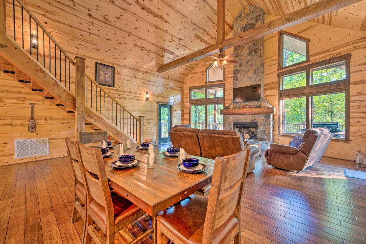 Creekside Broken Bow Cabin With Hot Tub And Fire Pit! Stephens Gap Exterior photo