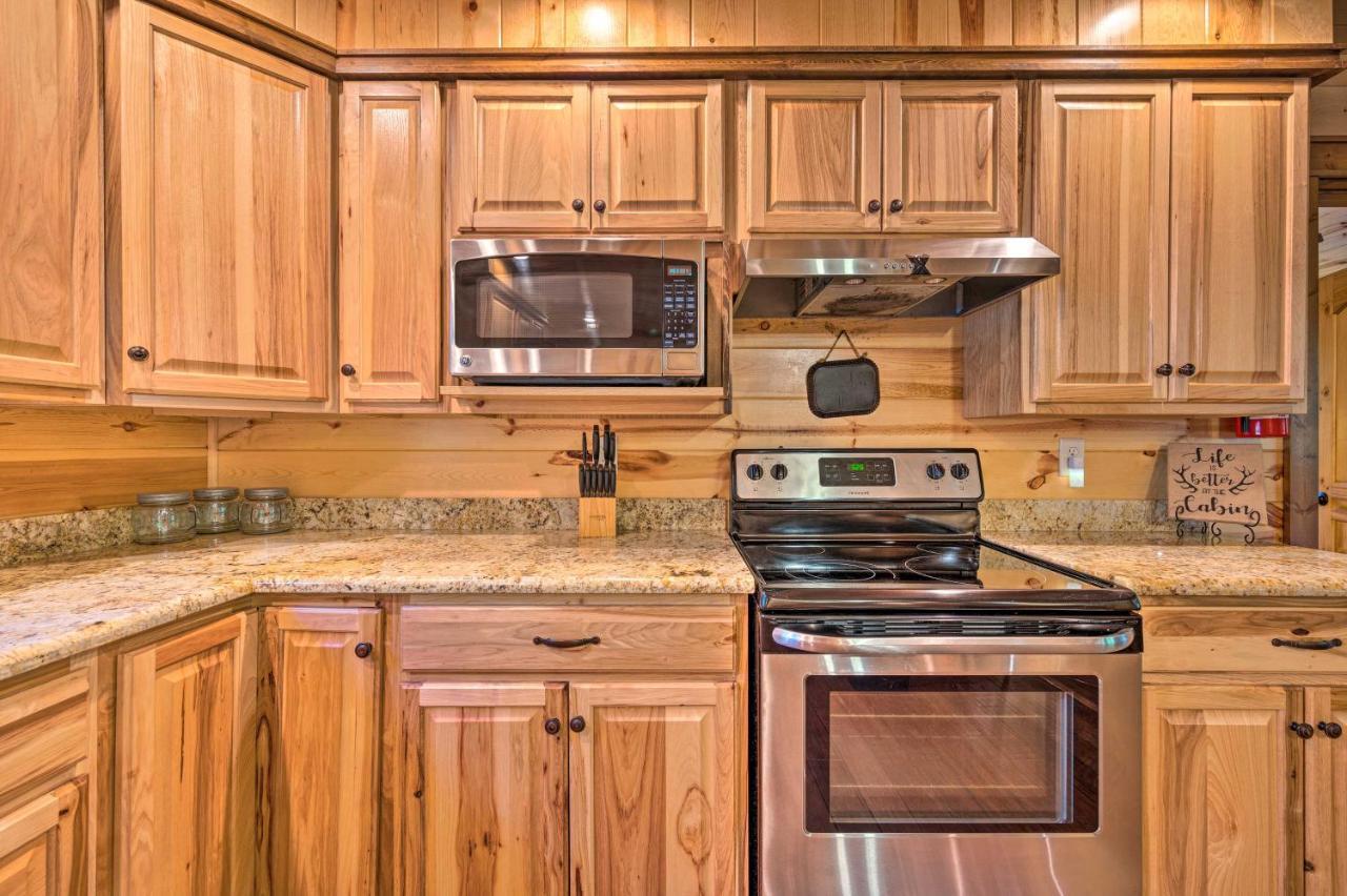 Creekside Broken Bow Cabin With Hot Tub And Fire Pit! Stephens Gap Exterior photo