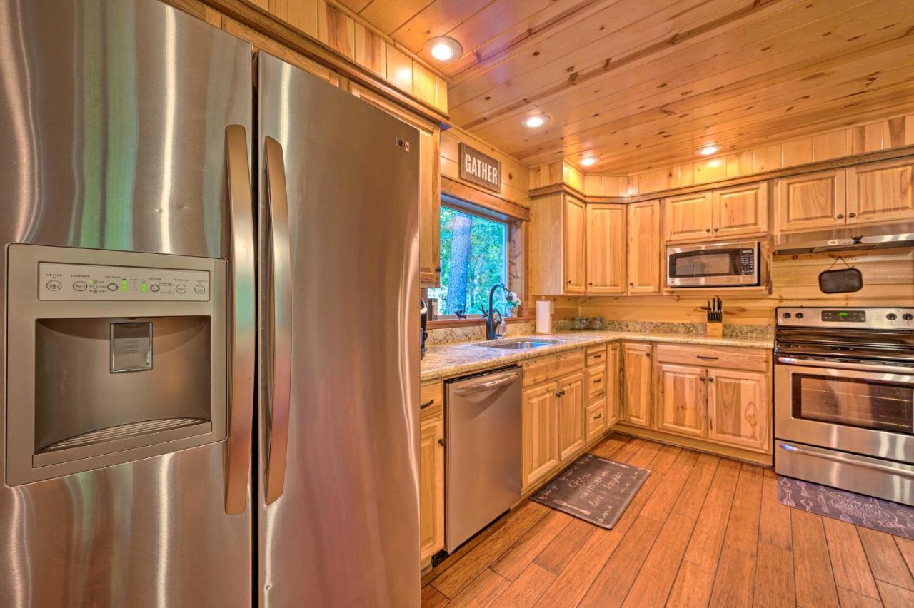 Creekside Broken Bow Cabin With Hot Tub And Fire Pit! Stephens Gap Exterior photo