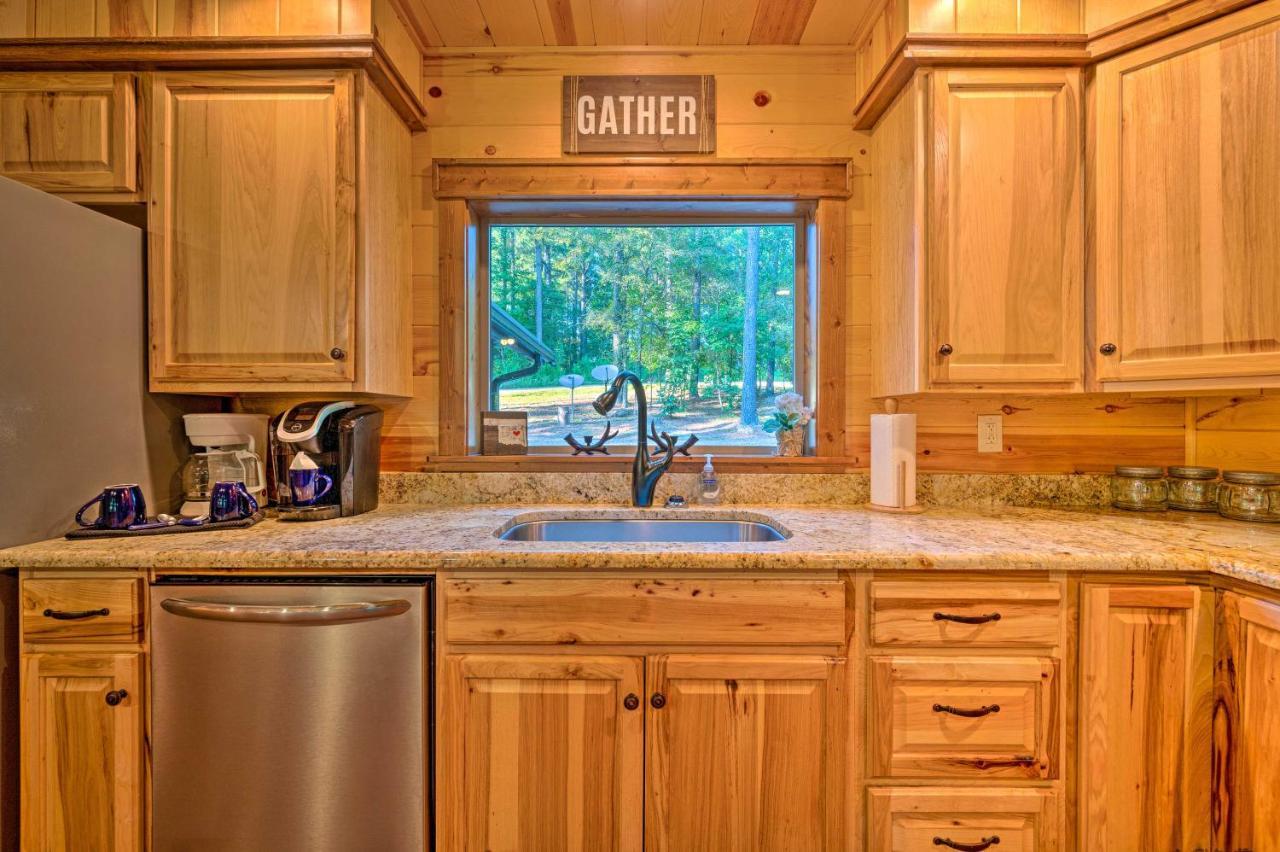 Creekside Broken Bow Cabin With Hot Tub And Fire Pit! Stephens Gap Exterior photo