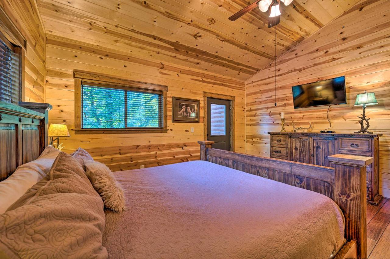 Creekside Broken Bow Cabin With Hot Tub And Fire Pit! Stephens Gap Exterior photo