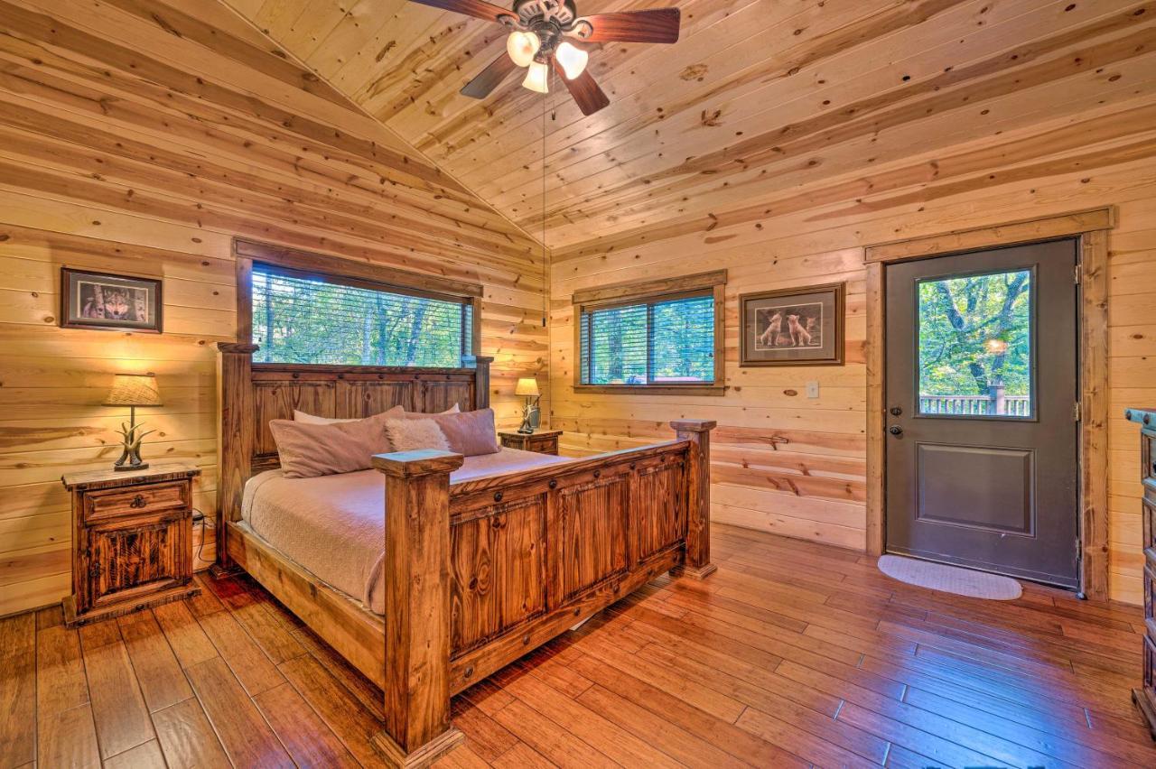Creekside Broken Bow Cabin With Hot Tub And Fire Pit! Stephens Gap Exterior photo