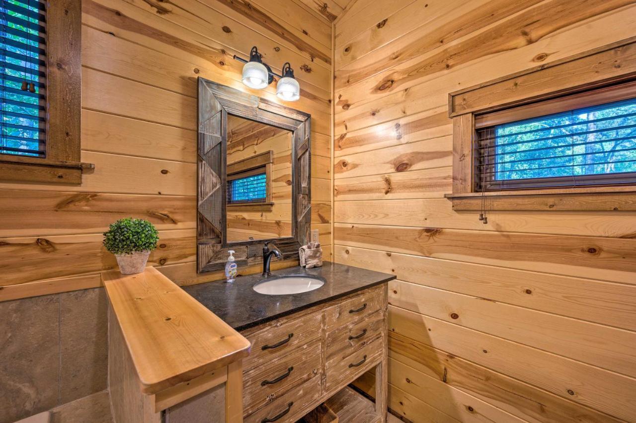 Creekside Broken Bow Cabin With Hot Tub And Fire Pit! Stephens Gap Exterior photo