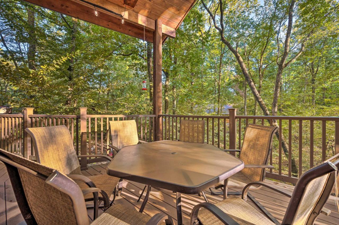 Creekside Broken Bow Cabin With Hot Tub And Fire Pit! Stephens Gap Exterior photo