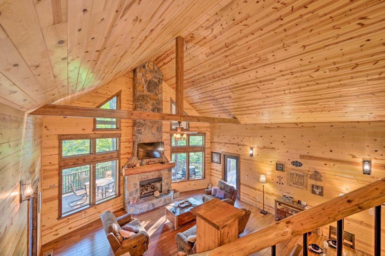 Creekside Broken Bow Cabin With Hot Tub And Fire Pit! Stephens Gap Exterior photo
