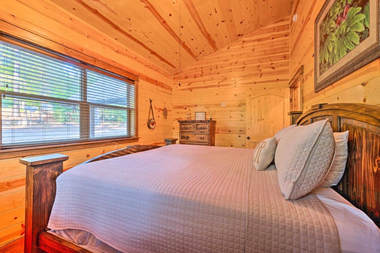Creekside Broken Bow Cabin With Hot Tub And Fire Pit! Stephens Gap Exterior photo