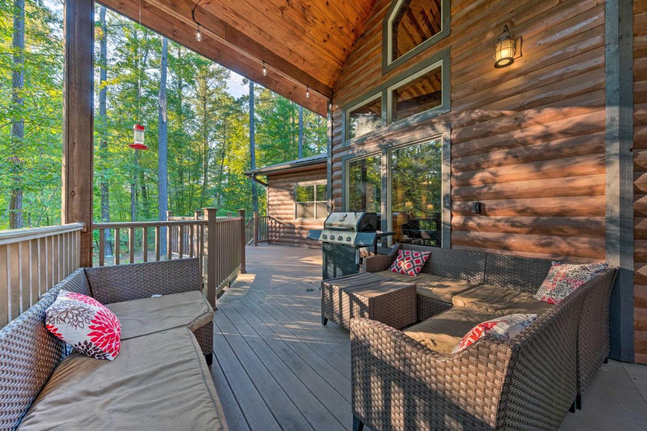 Creekside Broken Bow Cabin With Hot Tub And Fire Pit! Stephens Gap Exterior photo