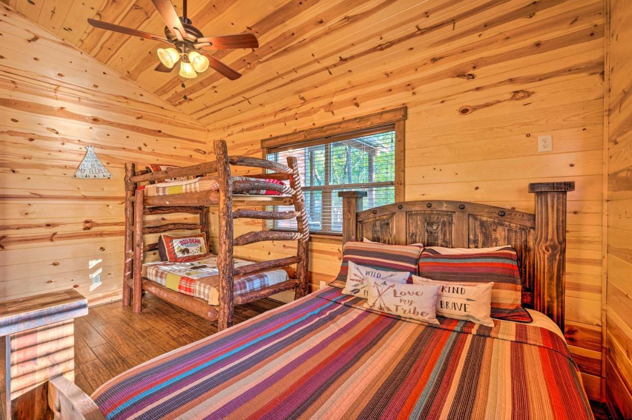 Creekside Broken Bow Cabin With Hot Tub And Fire Pit! Stephens Gap Exterior photo