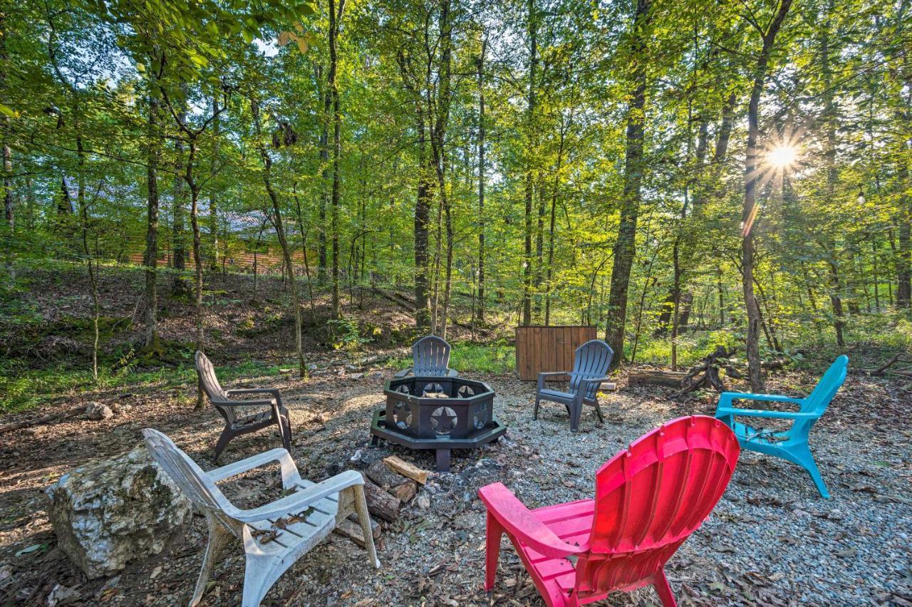 Creekside Broken Bow Cabin With Hot Tub And Fire Pit! Stephens Gap Exterior photo