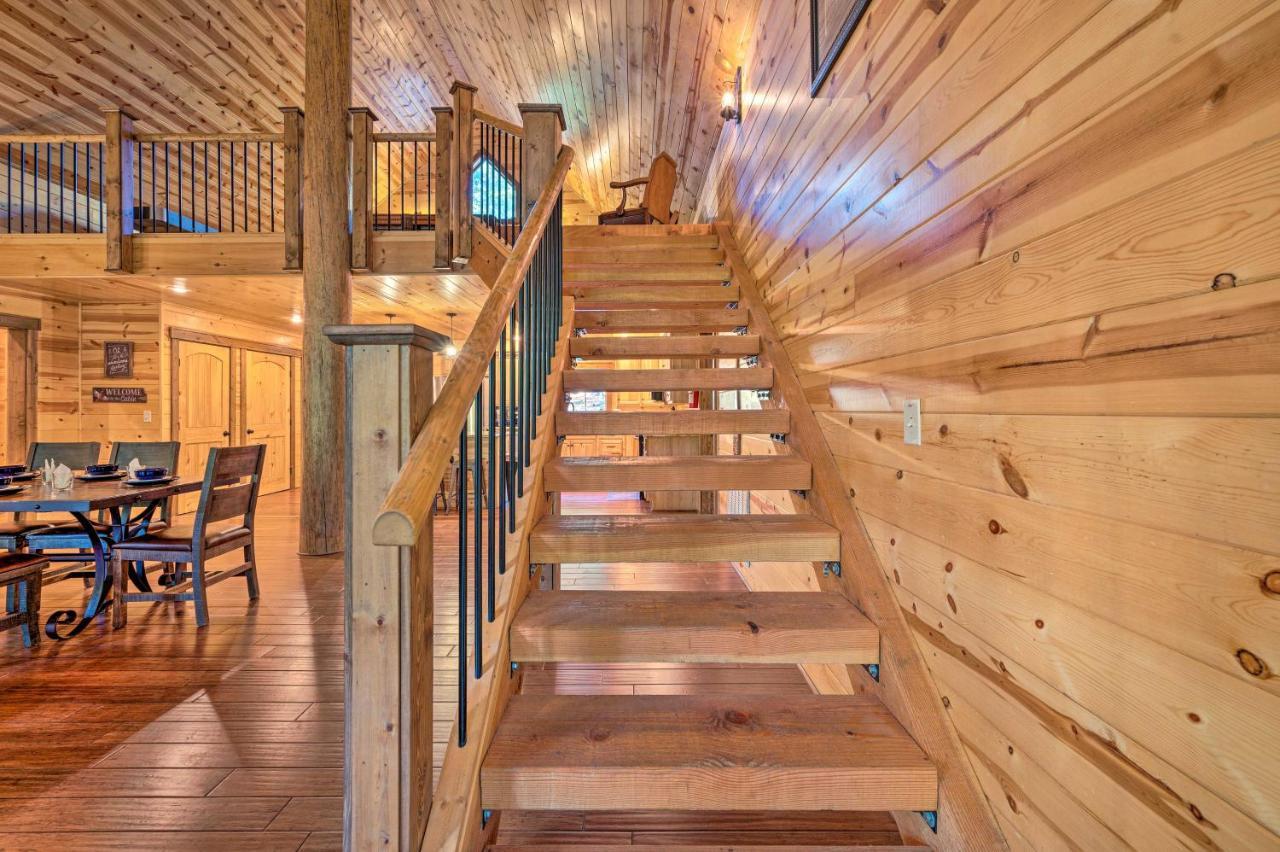 Creekside Broken Bow Cabin With Hot Tub And Fire Pit! Stephens Gap Exterior photo
